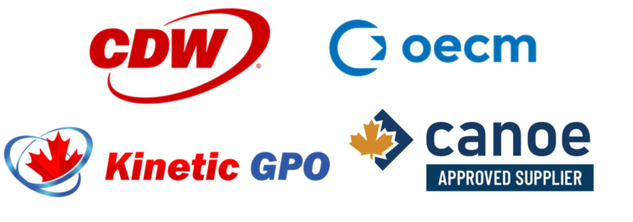 CDW · OECM · Kinetic GPO · Canoe Approved Supplier